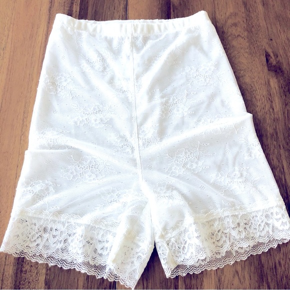 NWT free people lace high waisted bike shorts - Picture 1 of 4